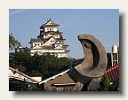 Himeji castle from the museum of literature. IMG_6850